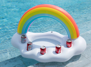 All Float™ Rainbow Drink Holder Float