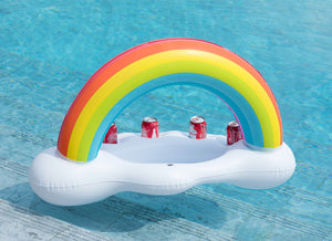 All Float™ Rainbow Drink Holder Float