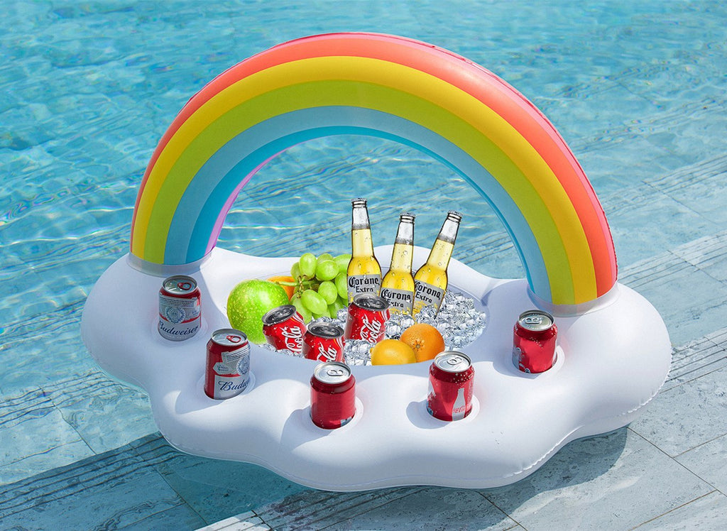 All Float™ Rainbow Drink Holder Float